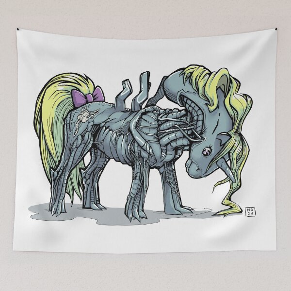 Item preview, My Little Xenomorph designed and sold by Nicole Gunter.