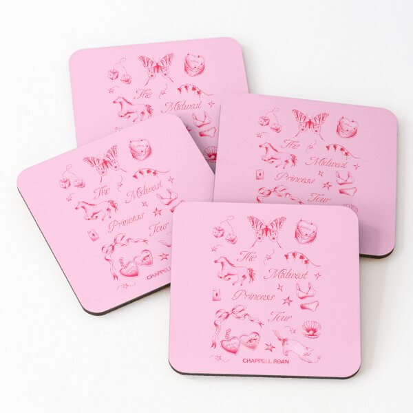Item preview, The Midwest Princess Tour Red Doodles Pink Tattoos designed and sold by aestheticqueen.
