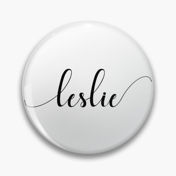 Item preview, Leslie - Custom name on delicate black cursive font designed and sold by To the Lua.