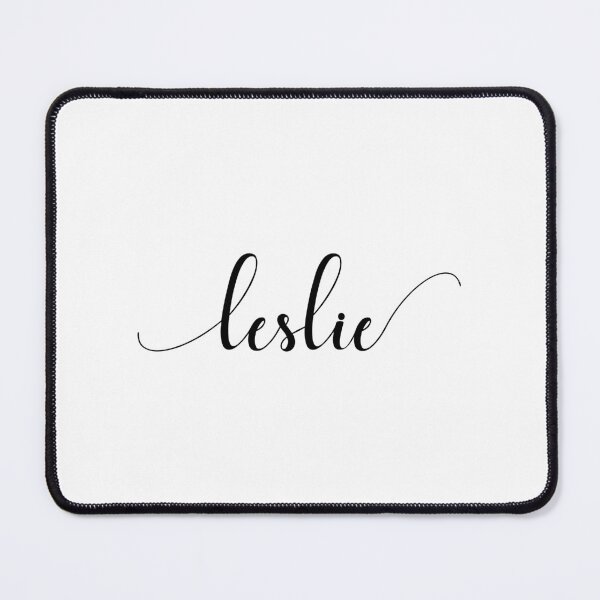Item preview, Leslie - Custom name on delicate black cursive font designed and sold by To the Lua.