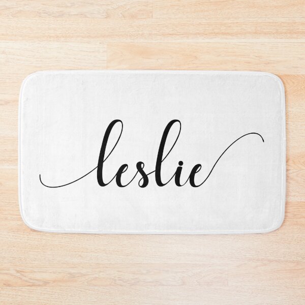 Item preview, Leslie - Custom name on delicate black cursive font designed and sold by To the Lua.
