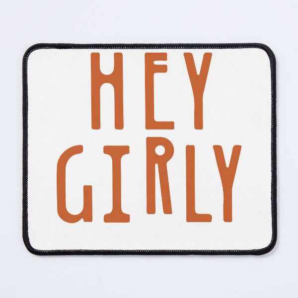Item preview, Hey Girly Orange designed and sold by elmma design.