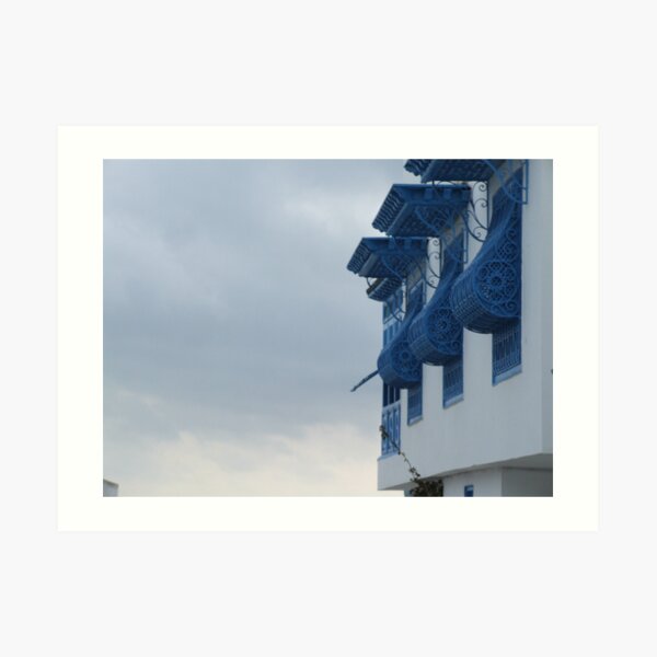 Sidi bou said Art Print