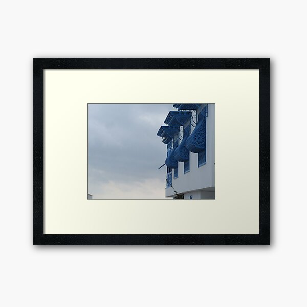 Sidi bou said Framed Art Print