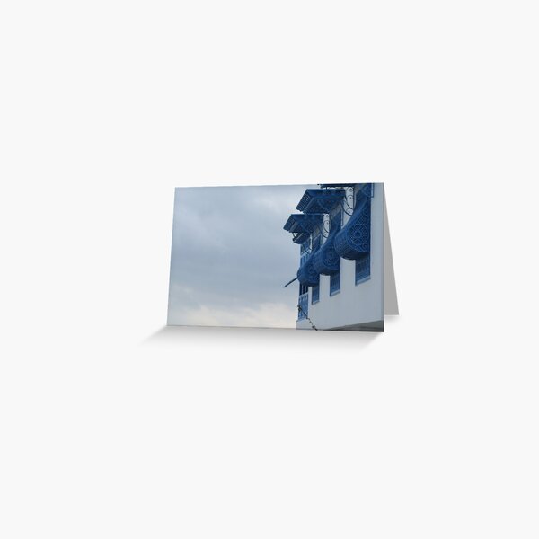 Sidi bou said Greeting Card