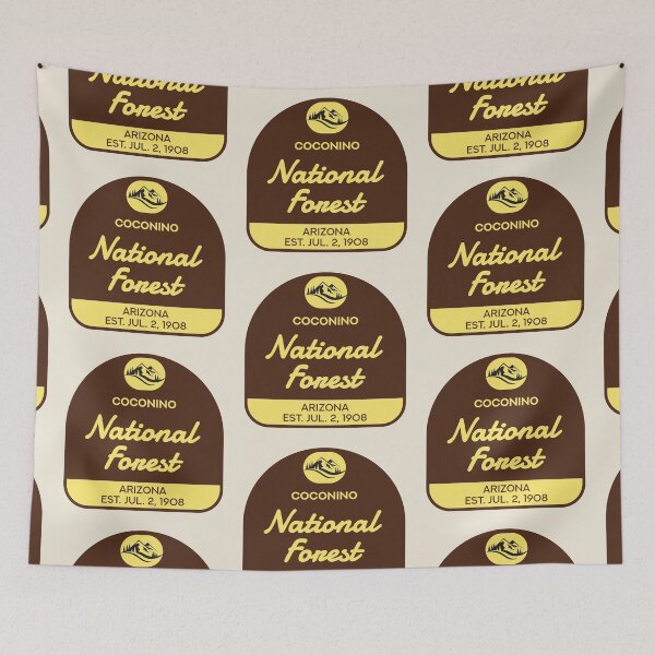 Item preview, Vintage Coconino National Forest designed and sold by RabbitK.