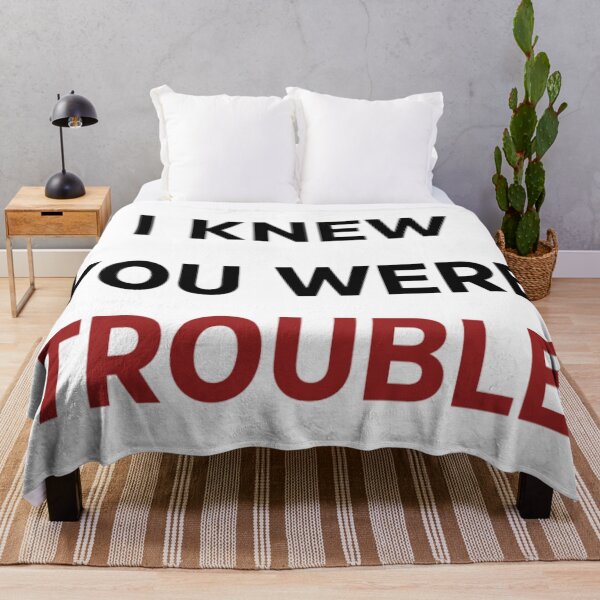Item preview, I knew you were trouble - Red - Taylor Swift Lyrics designed and sold by Simi2020.