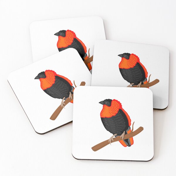 Item preview, Red Bishop Weaver designed and sold by ElizabethsFlock.