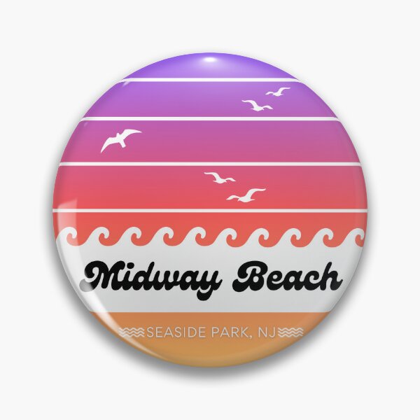Item preview, Midway Beach Seagull Sunrise designed and sold by kelseynix26.