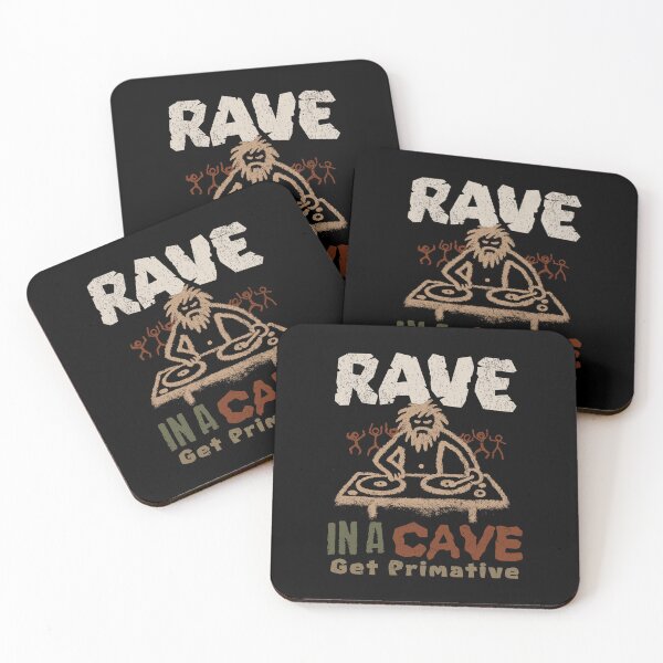 Item preview, Cave Rave - Primitive Caveman DJ Party Music designed and sold by Urban-Alien.