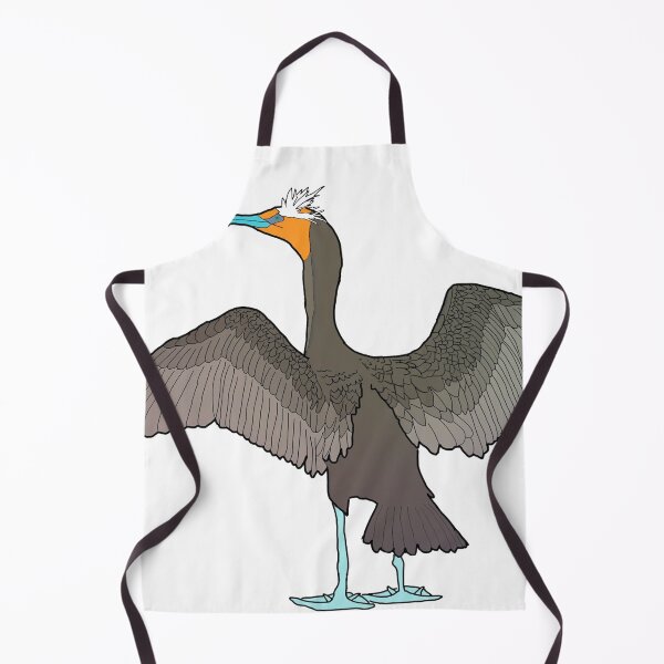 Item preview, Cormorant Sunning designed and sold by Birdoodle.