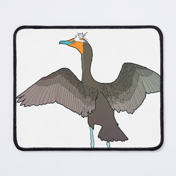 Item preview, Cormorant Sunning designed and sold by Birdoodle.