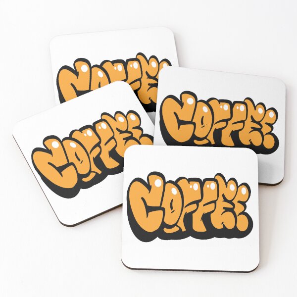 Item preview, Graffiti-Style "Coffee" Text designed and sold by TurtleDojo.