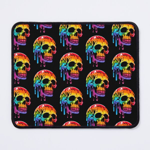 Item preview, Vibrant Multicolor Skull designed and sold by Nostalgia Busters.