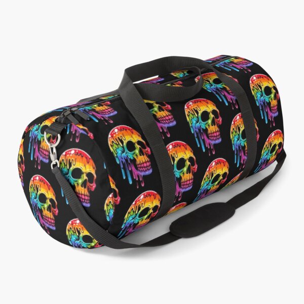 Item preview, Vibrant Multicolor Skull designed and sold by Nostalgia Busters.