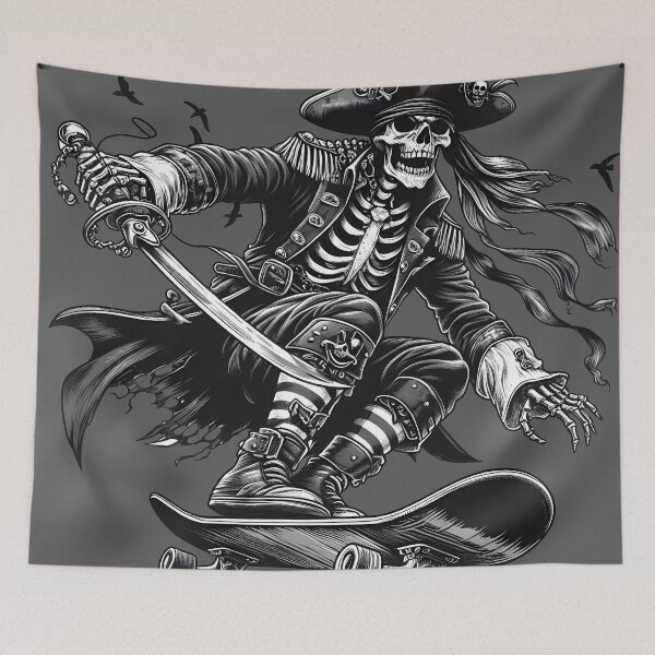 Item preview, surf skate pirate  designed and sold by aliraweb.