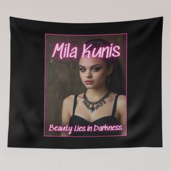 Item preview, Mila Kunis, "Beauty Lies in Darkness" designed and sold by ruthoarabia.