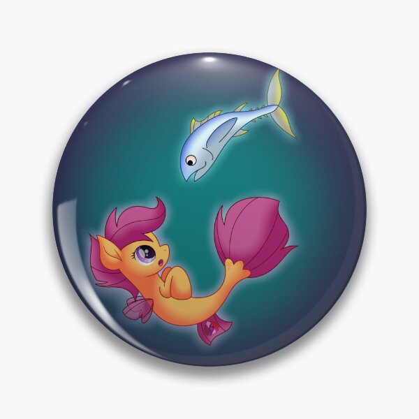 Item preview, Scootaloo in the Sea designed and sold by SpaceDoodlz.