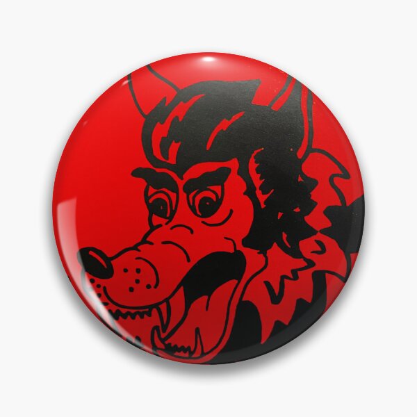 Item preview, The Cussn Wolf Red designed and sold by TheCussnWolf.