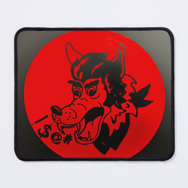 Item preview, The Cussn Wolf Red designed and sold by TheCussnWolf.