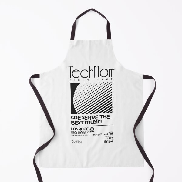 Item preview, Retro 80s Technoir Nightclub Poster from the Terminator Movie designed and sold by TrashNegativity.