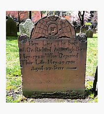 Lámina fotográfica Trinity Church Cemetery, NYC