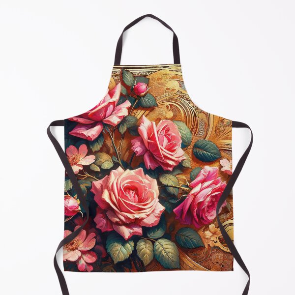 Item preview, Alphonse Mucha Pink Roses designed and sold by maniacfitness.