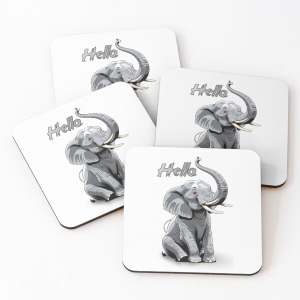 Item preview, Hello Elephant  designed and sold by infliex.
