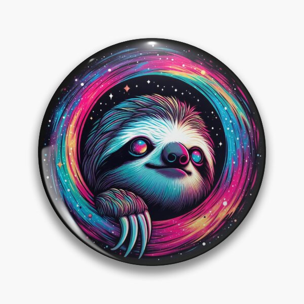 Item preview, Cosmic Sloth Galaxy Art designed and sold by Nostalgia Busters.