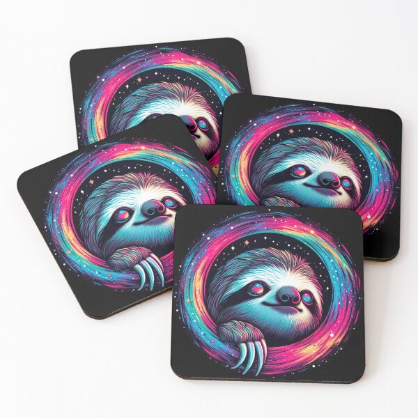 Item preview, Cosmic Sloth Galaxy Art designed and sold by Nostalgia Busters.