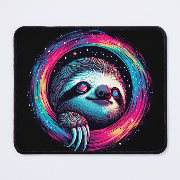 Item preview, Cosmic Sloth Galaxy Art designed and sold by Nostalgia Busters.
