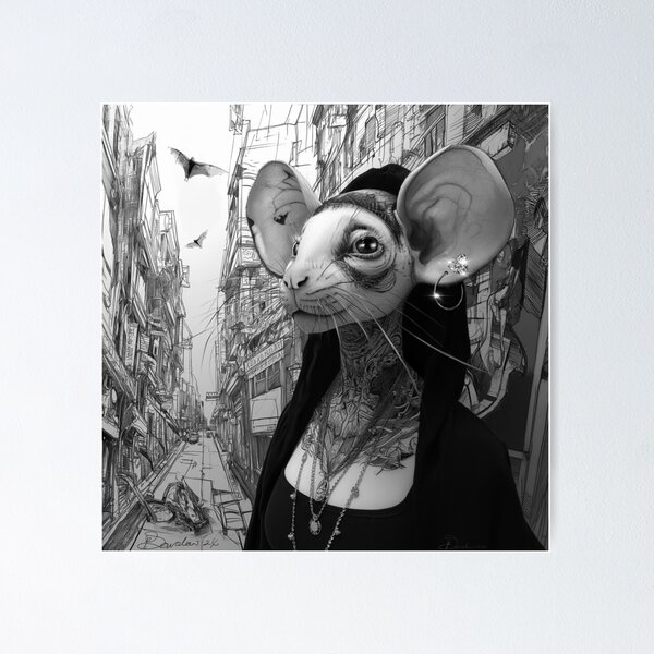 Princess Lucy of Rodentia Rat Queen in Waiting Tale Teller Club Books Poster