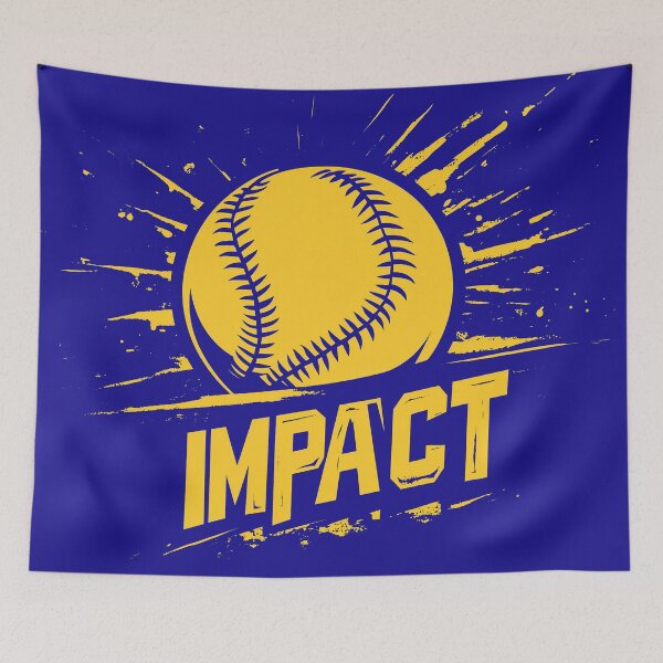 Item preview, Baseball "Impact" tee designed and sold by Zen Lael.