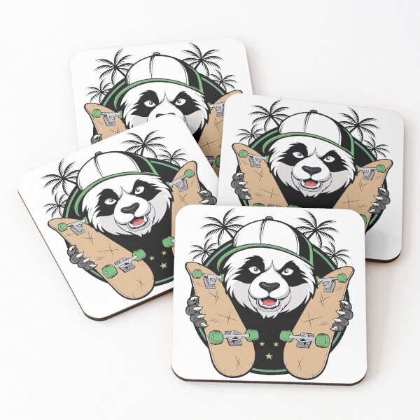 Item preview, Panda Skateboard, Skate, Skateboard designed and sold by Skateboard-Art.