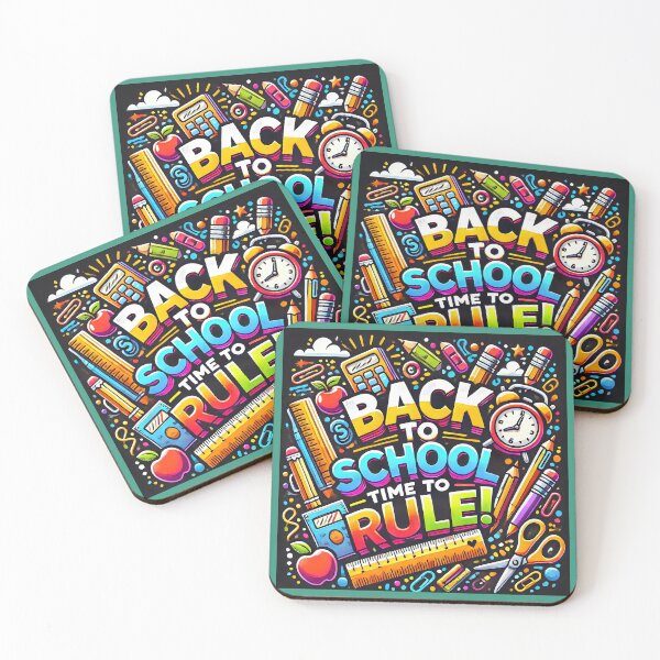 Item preview, Back to School Fun Time to Rule Design designed and sold by tarmiziwartani.