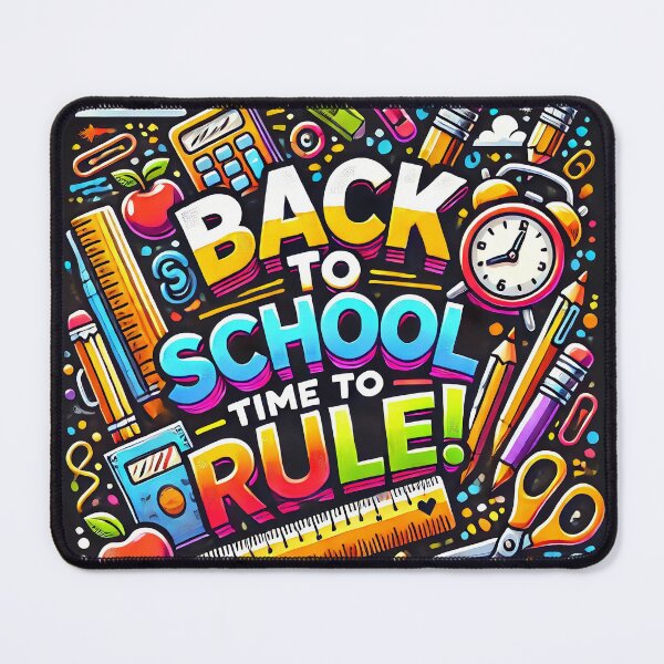 Item preview, Back to School Fun Time to Rule Design designed and sold by tarmiziwartani.