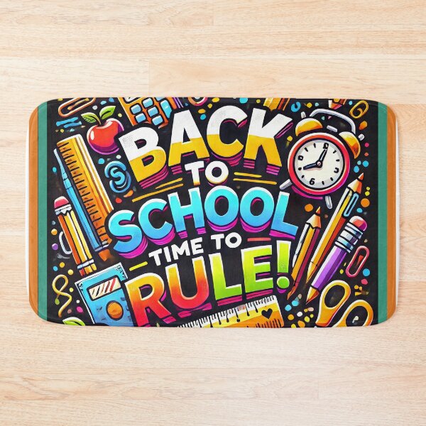 Item preview, Back to School Fun Time to Rule Design designed and sold by tarmiziwartani.