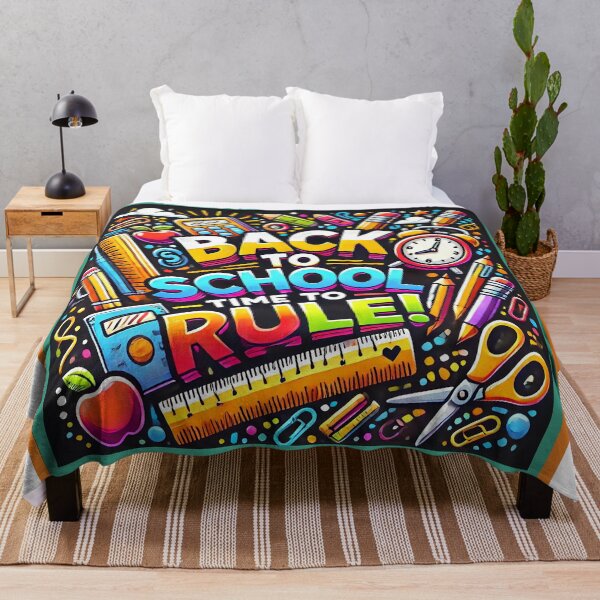 Item preview, Back to School Fun Time to Rule Design designed and sold by tarmiziwartani.