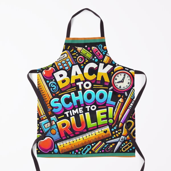 Item preview, Back to School Fun Time to Rule Design designed and sold by tarmiziwartani.