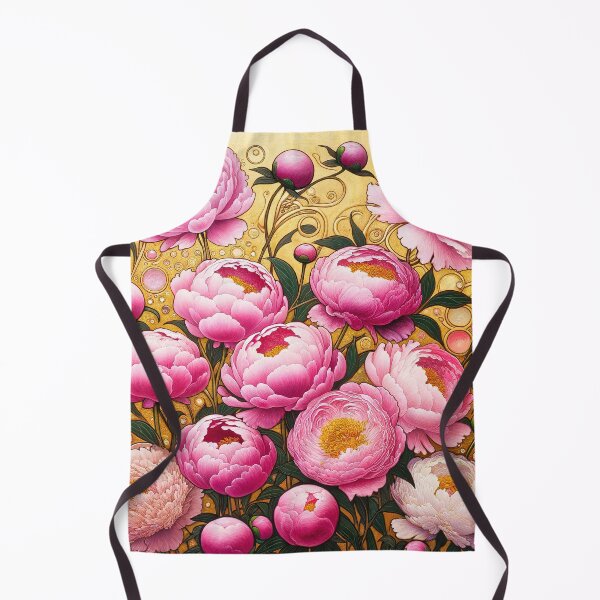Item preview, Pink Peonies Alphonse Mucha designed and sold by maniacfitness.