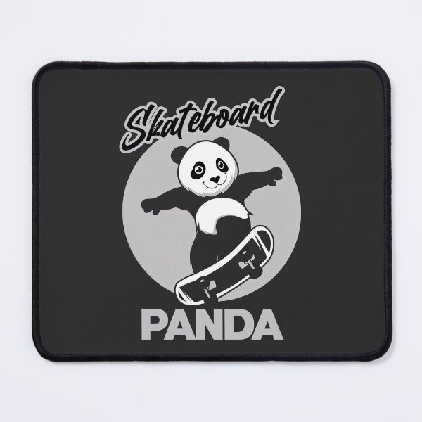 Item preview, Panda On A Skateboard, Skate, Skateboard designed and sold by Skateboard-Art.