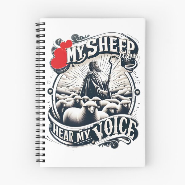 Item preview, My Sheep Hear My Voice designed and sold by LAdigitals.