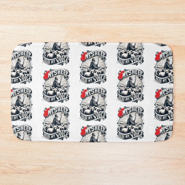 Item preview, My Sheep Hear My Voice designed and sold by LAdigitals.