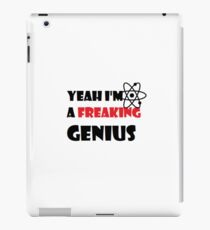 big bang theory quote iPad Case/Skin
