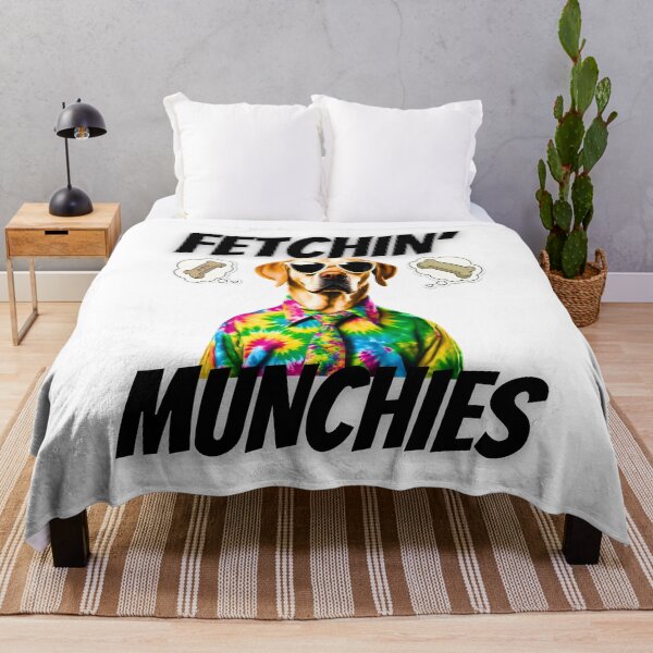 Item preview, Fetchin' Munchies Labrador Stoner T-Shirt - Perfect Gift for Lab Lovers designed and sold by Fredster1966.