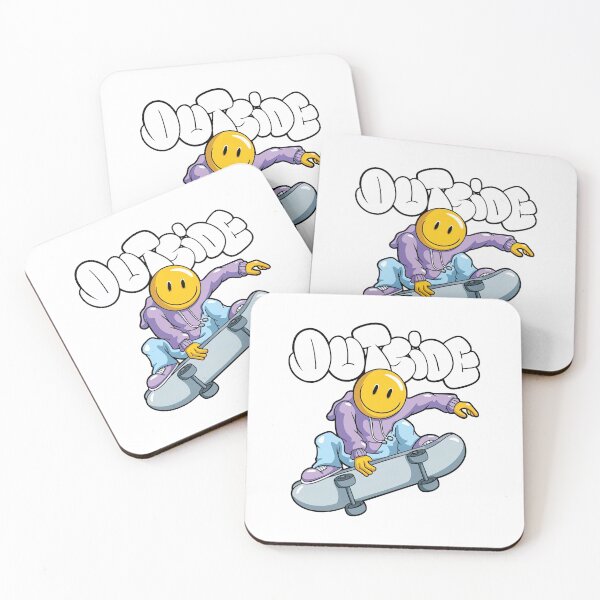 Item preview, Funny Emoji with Cap Skateboarding, Skateboarding designed and sold by Skateboard-Art.