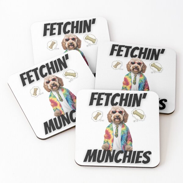 Item preview, Fetchin' Munchies Labradoodle Stoner Design - Perfect Gift for Labradoodle Lovers designed and sold by Fredster1966.