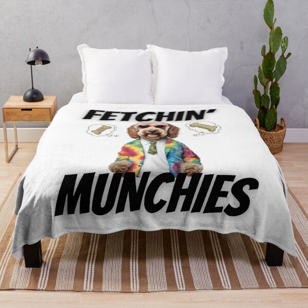 Item preview, Fetchin' Munchies Labradoodle Stoner Design - Perfect Gift for Labradoodle Lovers designed and sold by Fredster1966.