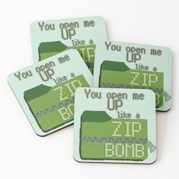 Item preview, You Open Me Up Like A Zipbomb Slimecicle designed and sold by JavaDraws.