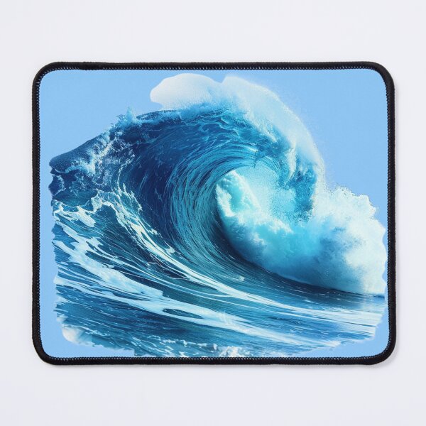 Item preview, Blue Ocean Wave designed and sold by Myra365Art.